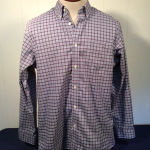 Eddie Bauer mens button down collar shirt